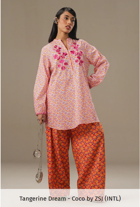 CocobyZarashahjahan Tangerine Dream subtle embroidery