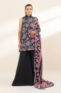 SAPPHIRE - 3 Piece - Printed Lawn Suit  UNSTITCHED 2