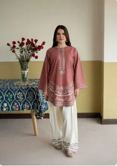 Urge Pret, ZARIF, Ready to wear 2PC embroidered lawn suit