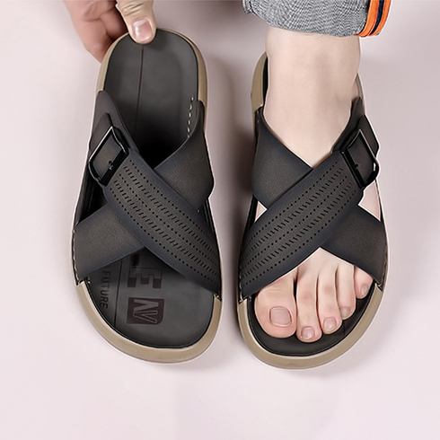 BREATHABLE SOFT SOLE CASUAL SANDALS GB-7851