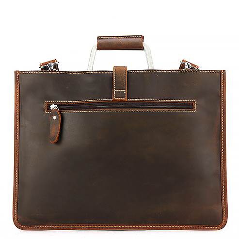 BRITISH RETRO STYLE COWHIDE HANDBAG GB-3032