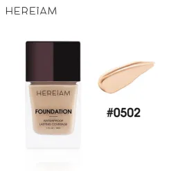 HEREIAM Waterproof Lasting Coverage Foundation