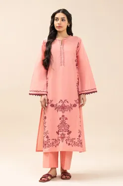 BEECHTREE - 2 PIECE EMBROIDERED LAWN SUIT (PRET)