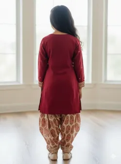 ETHNC BABY - EMBROIDERED SUIT 2 PIECE (4-6)