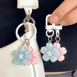Colorful Cherry Blossom Keychain (3 Pc)