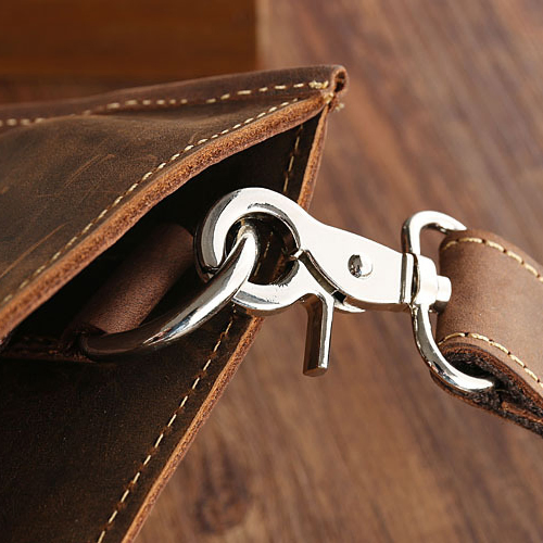 BRITISH RETRO STYLE COWHIDE HANDBAG GB-3032CFBR