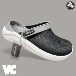Gray Crocs-Style Clogs — Lightweight, Ventilated & Easy-Wear Comfort