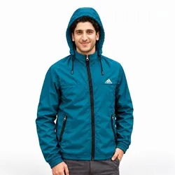 Adidas - Double Layer Windbreaker With Hoodie - Patrol