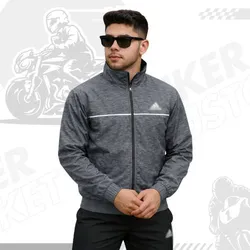 Biker Windbreaker - Deep Ash