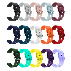 20mm Smart Silicone Premium Watch Strap Unisex Soft Durable Quick Release Replacement Band14