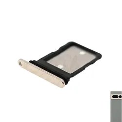 Google Pixel 7 Pro SIM Card Tray Holder Replacement with SIM Adapter & Ejector Pin