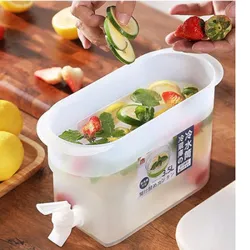 3.5L Cold Water and Juice Dispenser with Push Tap (China)