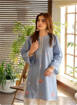Urge Pret, ARQ, Ready to wear 2PC embroidered lawn suit