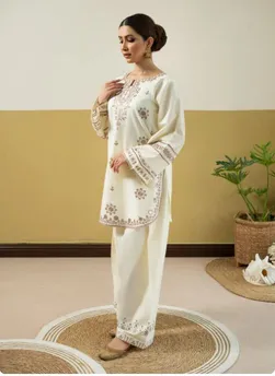 Urge Pret, VESPER, Ready to wear 2PC chikankari lawn dress