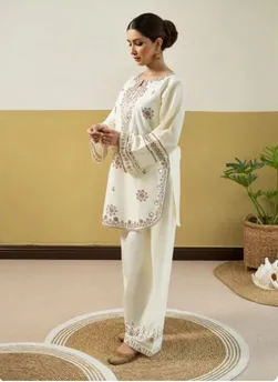 Urge Pret, VESPER, Ready to wear 2PC chikankari lawn dress