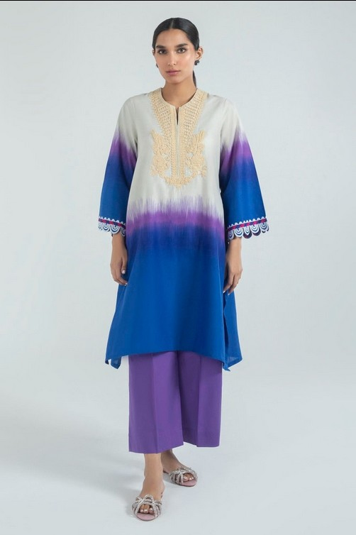 SANA SAFINAZ - EMBROIDARY DRESS - 1 PIECE