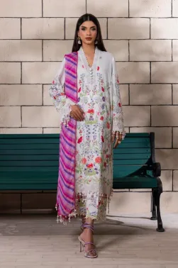 SANA SAFINAZ - 3 Piece Lawn Suit - UNSTITCHED