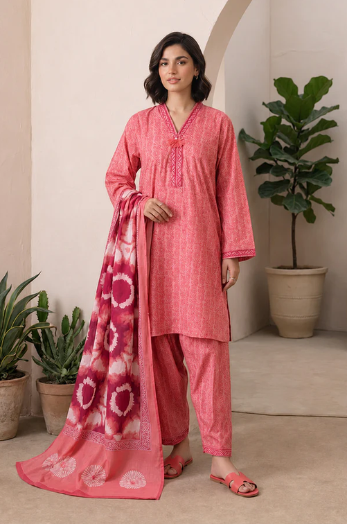 TANABANA | 3 Piece - Digital Printed Lawn Suit - P3-05