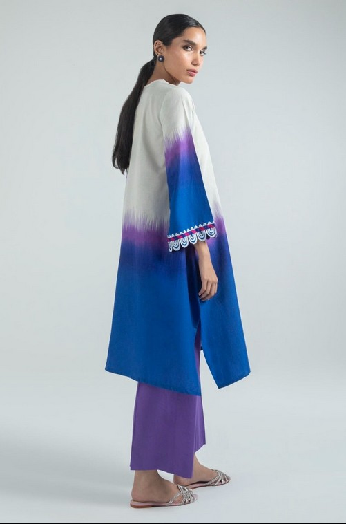 SANA SAFINAZ - EMBROIDARY DRESS - 1 PIECE