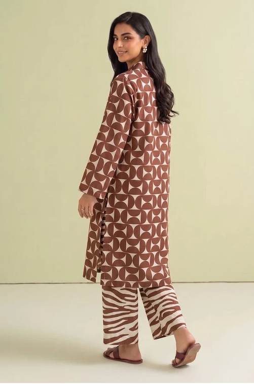TANABANA | 2 Piece - Printed Lawn Suit - P4-05