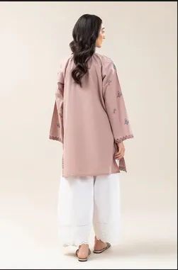 BEECHTREE -  EMBROIDERED COTTON LINEN SHIRT(FLOW)