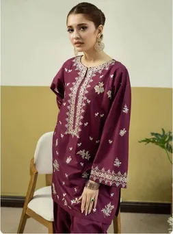 Urge Pret, VIVA, Ready to wear 2PC embroidered lawn suit