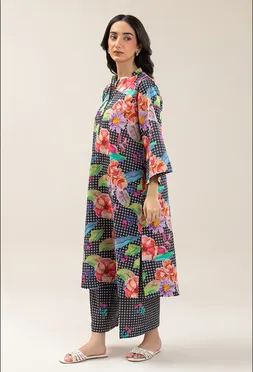 BEECHTREE - 2 PIECE PRINTED DORIA LAWN SUIT (PRET)