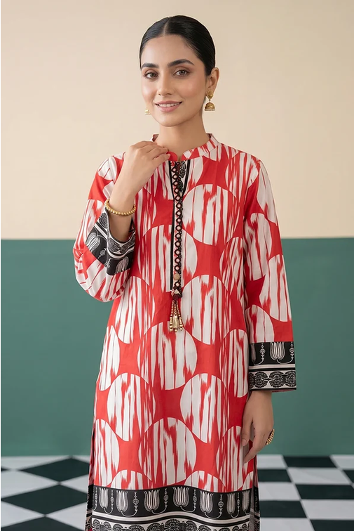 TANABANA | 2 Piece - Printed Lawn Suit - APL2 - 01