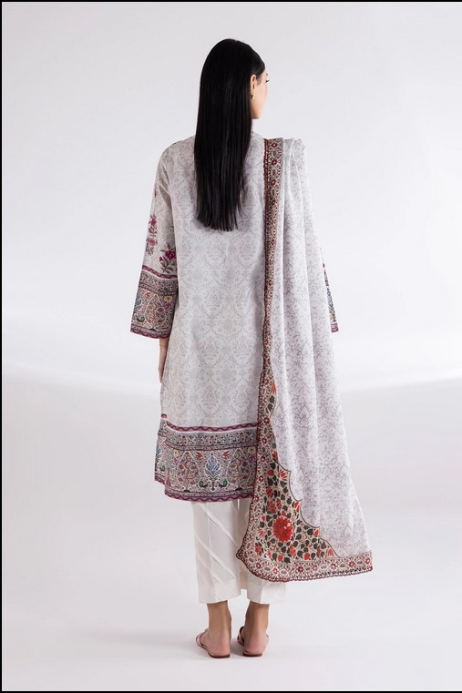 SANA SAFINAZ - PRINTED DRESS - 2 PIECE