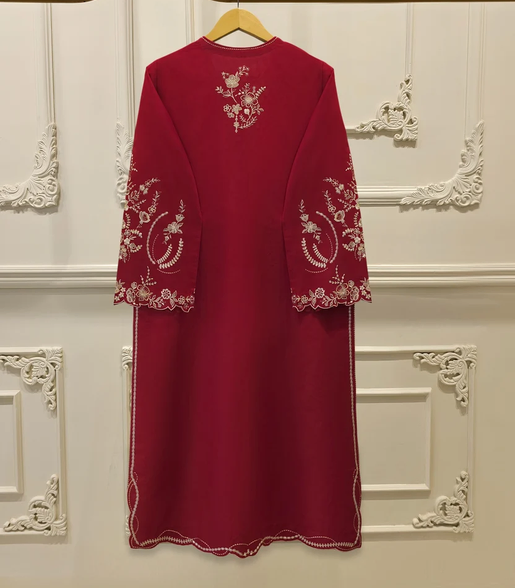 AGHA NOOR | 2 PIECE - EMBROIDERED COTTON SUIT | S115644