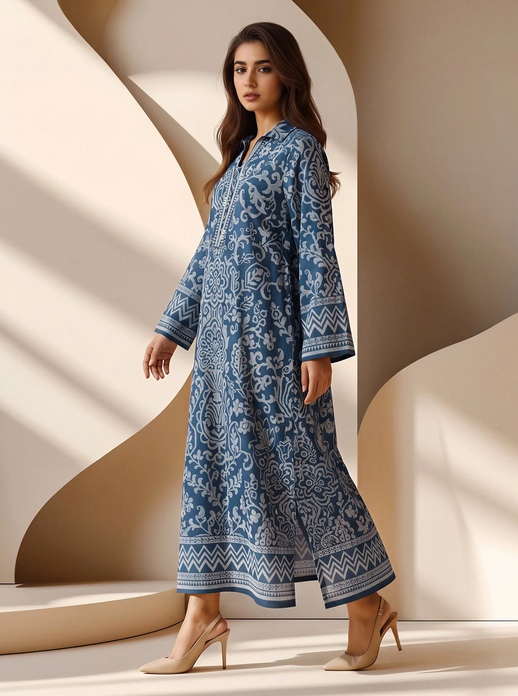 LIMELIGHT Viscose Cotton KAFTAN (Pret)