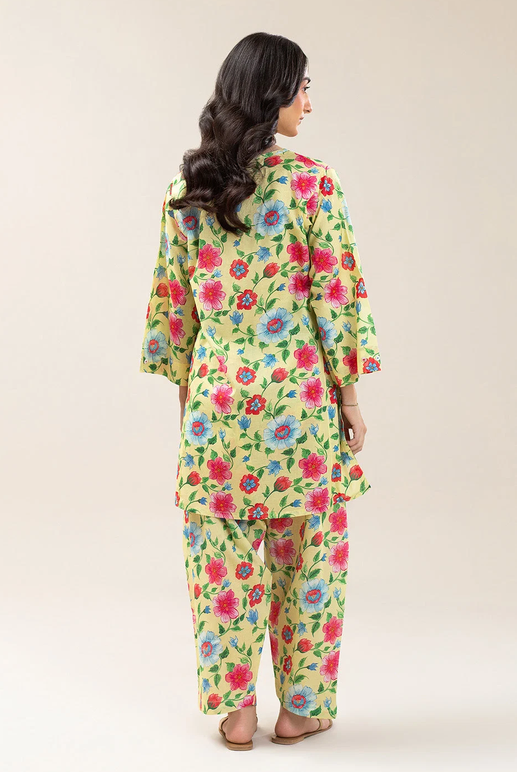 BEECHTREE | 2 PIECE PRINTED LAWN SUIT (PRET)