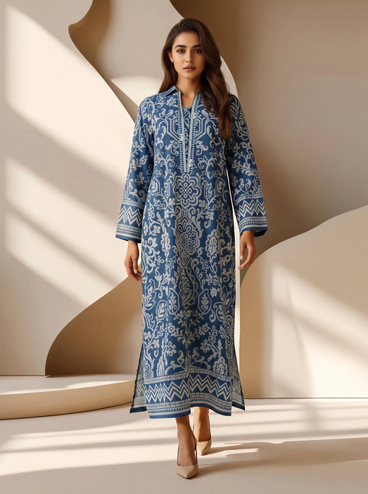 LIMELIGHT Viscose Cotton KAFTAN (Pret)