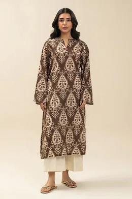 BEECHTREE -  -PRINTED LAWN SHIRT (PRET)- 1 PIECE