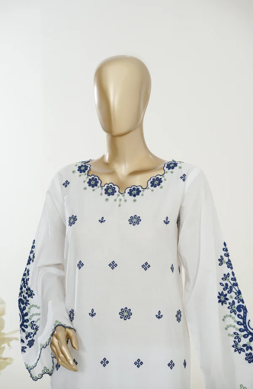 Nush Aira by Amna Khadija Embroidered Cotton Stitched 2 Piece Co-ord Set