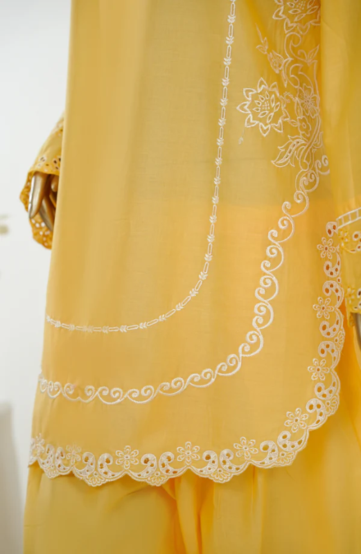 Amna Khadija Embroidered Cotton Stitched 2 Piece Co-ord Set - AKPNA-08