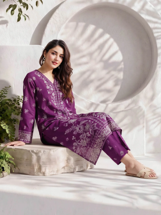 LIMELIGHT | 2 Piece Lawn Suit (Pret)