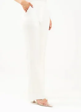 LULUSAR - Suan Flexi Waist Pants WHITE