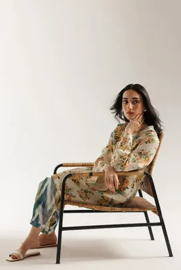 ETHNC - PRINTED SUIT 2 PIECE