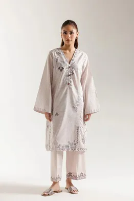 ETHNC  - EMBROIDERED SUIT 2 PIECE