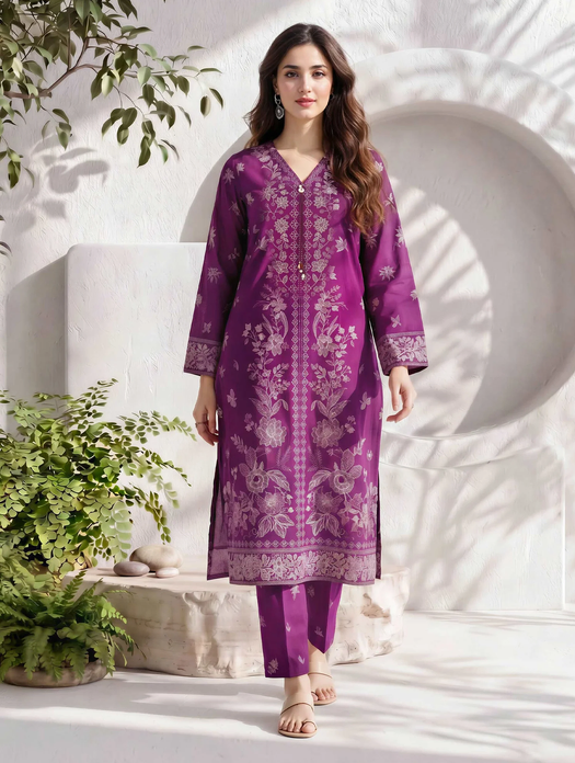 LIMELIGHT | 2 Piece Lawn Suit (Pret)