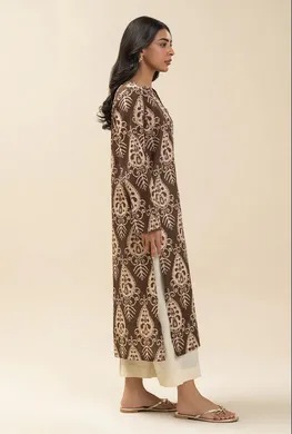 BEECHTREE -  -PRINTED LAWN SHIRT (PRET)- 1 PIECE