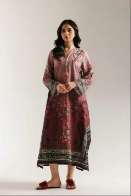 ETHNC - PRINTED DRESS KAFTAN 1 PIECE 1 