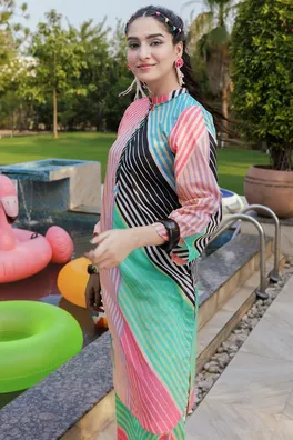 CHARIZMA -   2-PC Printed Lawn Suit CPM-5-111