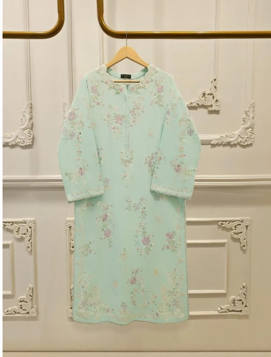 AGHANOOR -  2 Piece - Embroidered Cambric 