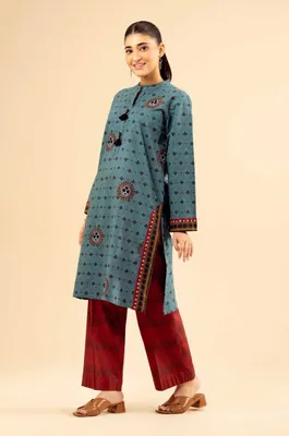 NISHAT - 2 Piece - Printed Embroidered Suit