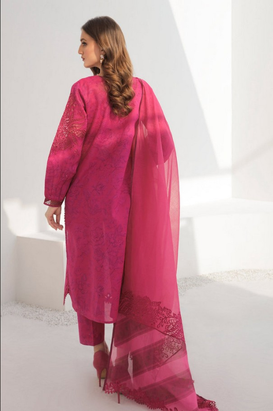 BAROQUE - EMBROIDERED LAWN SF-308