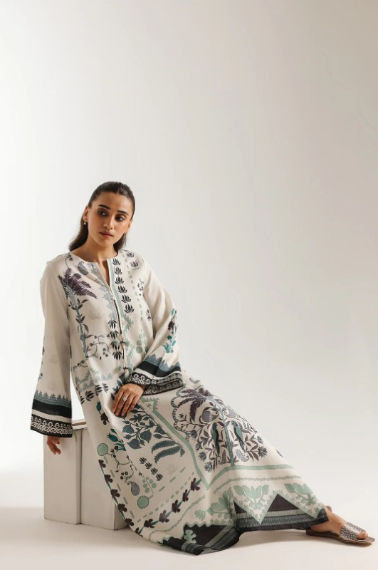 ETHNC - PRINTED DRESS KAFTAN 