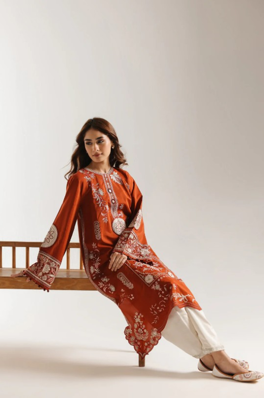 ETHNC - EMBROIDERED SUIT - 2 PIECE - 7