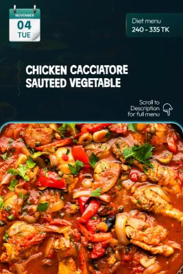 4 November 2025 - Diet